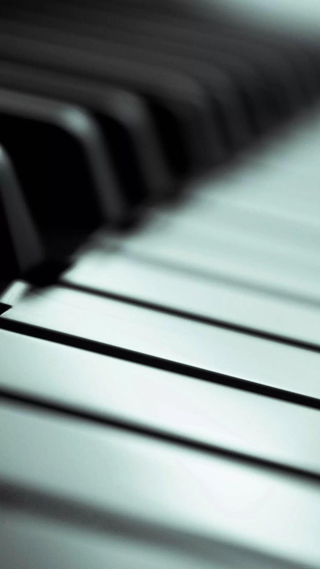 Piano Music Blue Romance Art