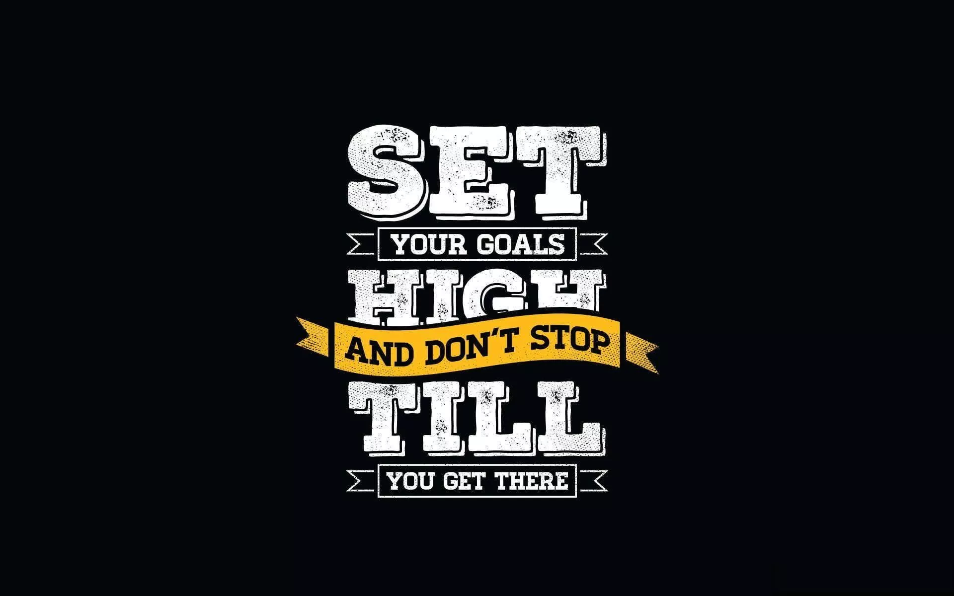 Black Motivation Wallpaper