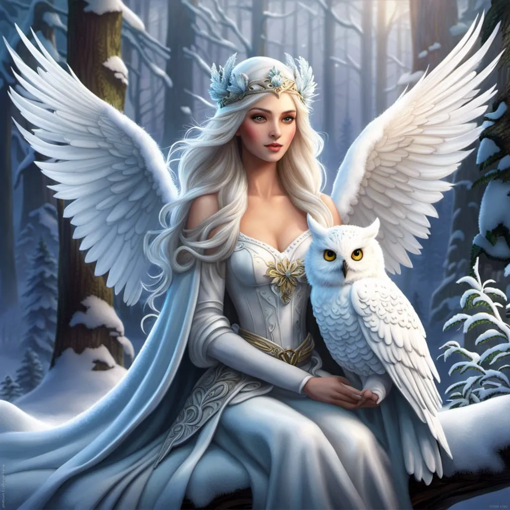 Portrait of a Snow Angel