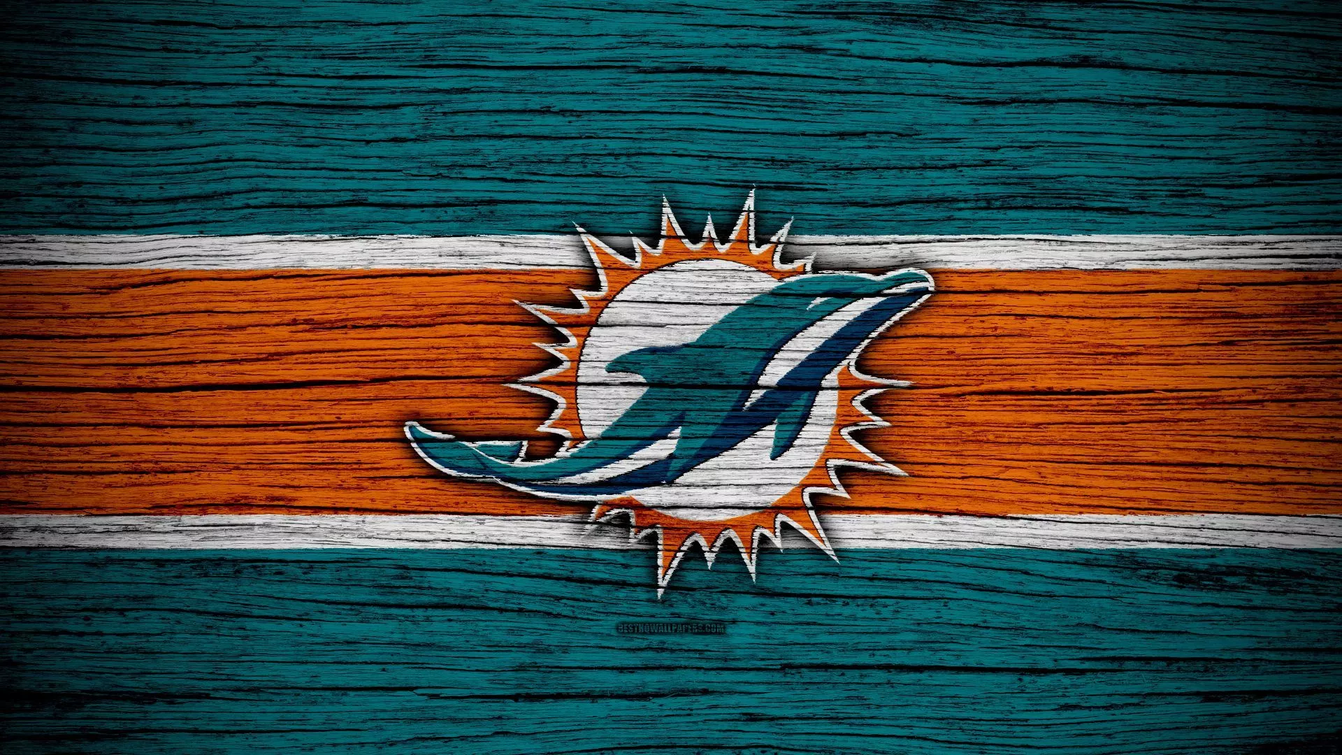 Miami Dolphins Logo Wallpaper