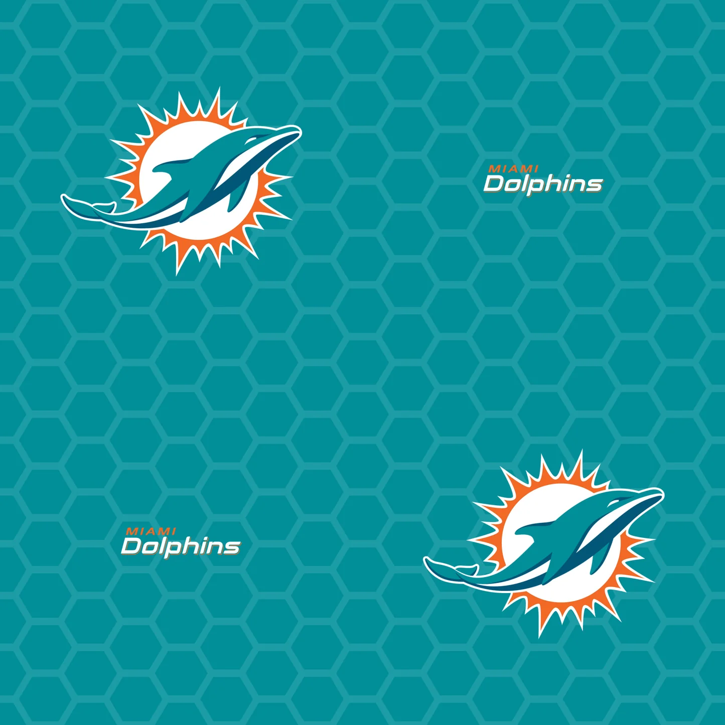 Miami Dolphins (Blue) Pattern