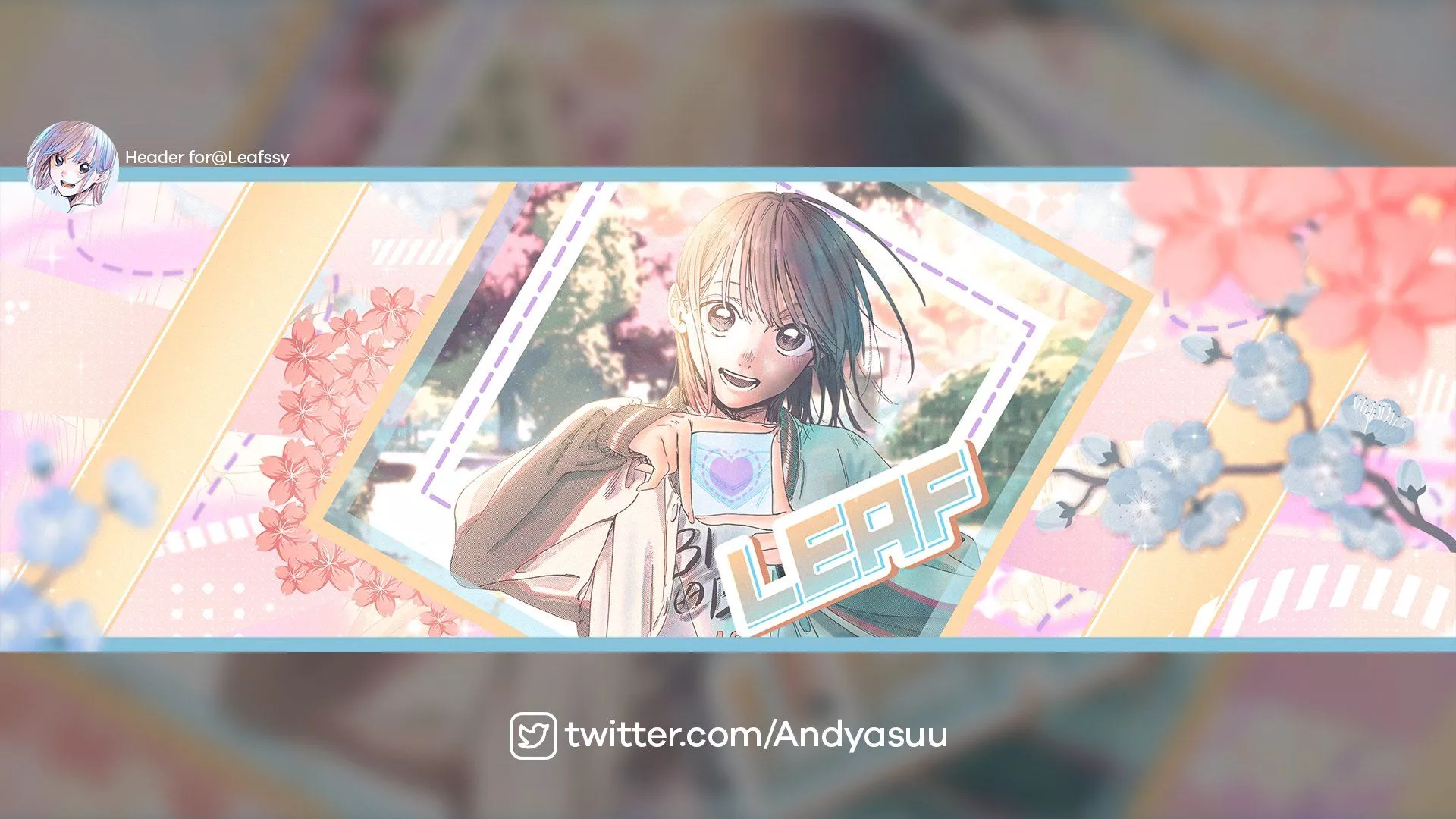 Andy ス⏳ Kano header Blue Box