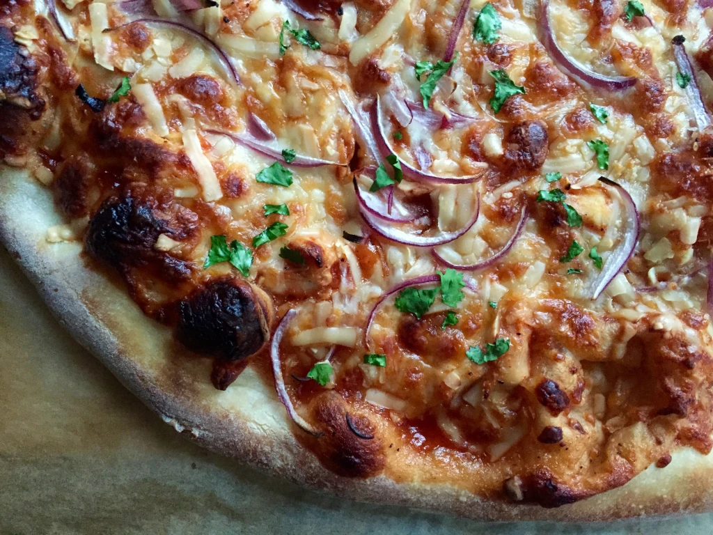 BBQ Chicken Pizza Copycat