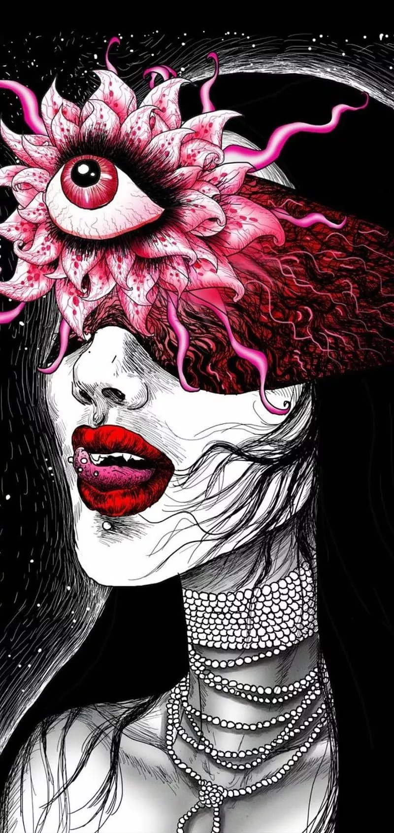 HD horror girl wallpaper