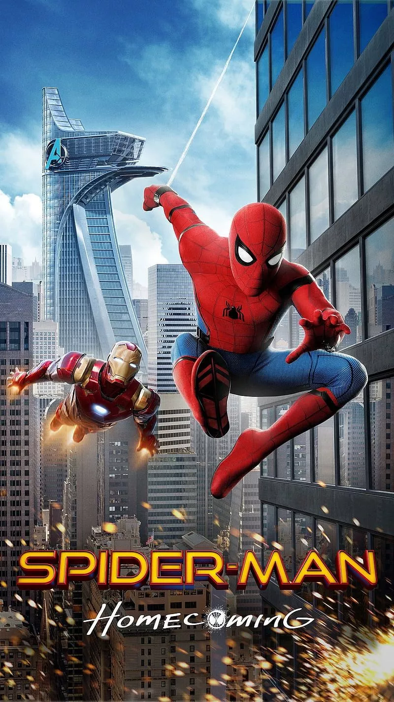 HD spiderman homecoming movie poster