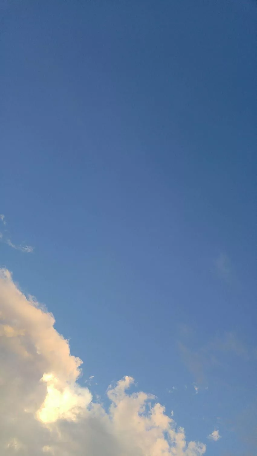 Blue sky HD phone wallpaper