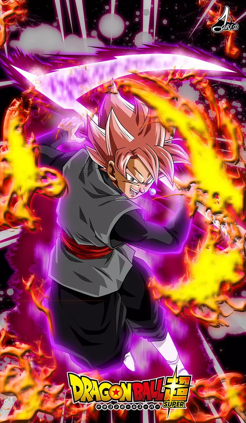 HD goku black ssj rose wallpaper