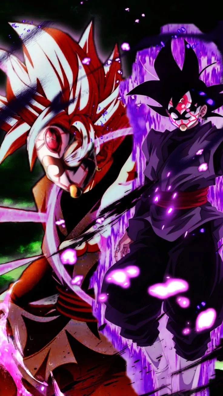 Masked Saiyan Goku Black Wallpaper