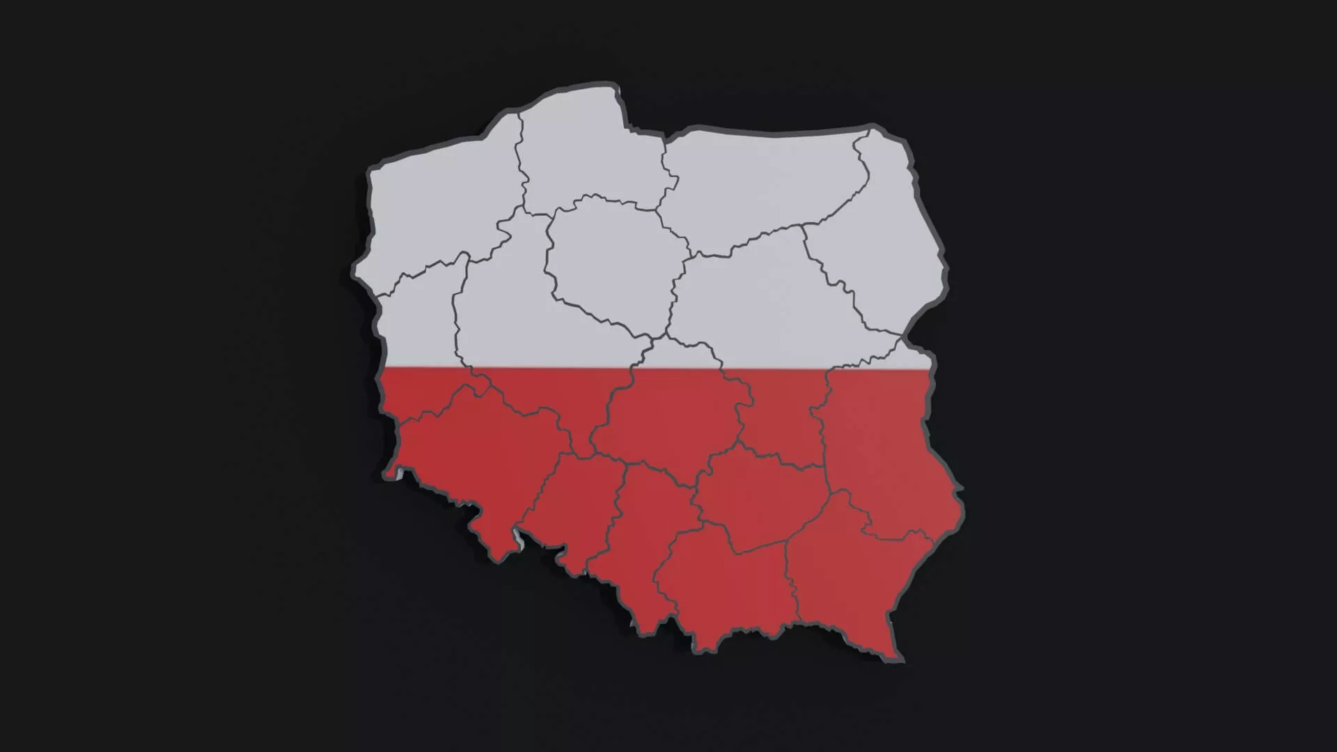 Political Map of Poland