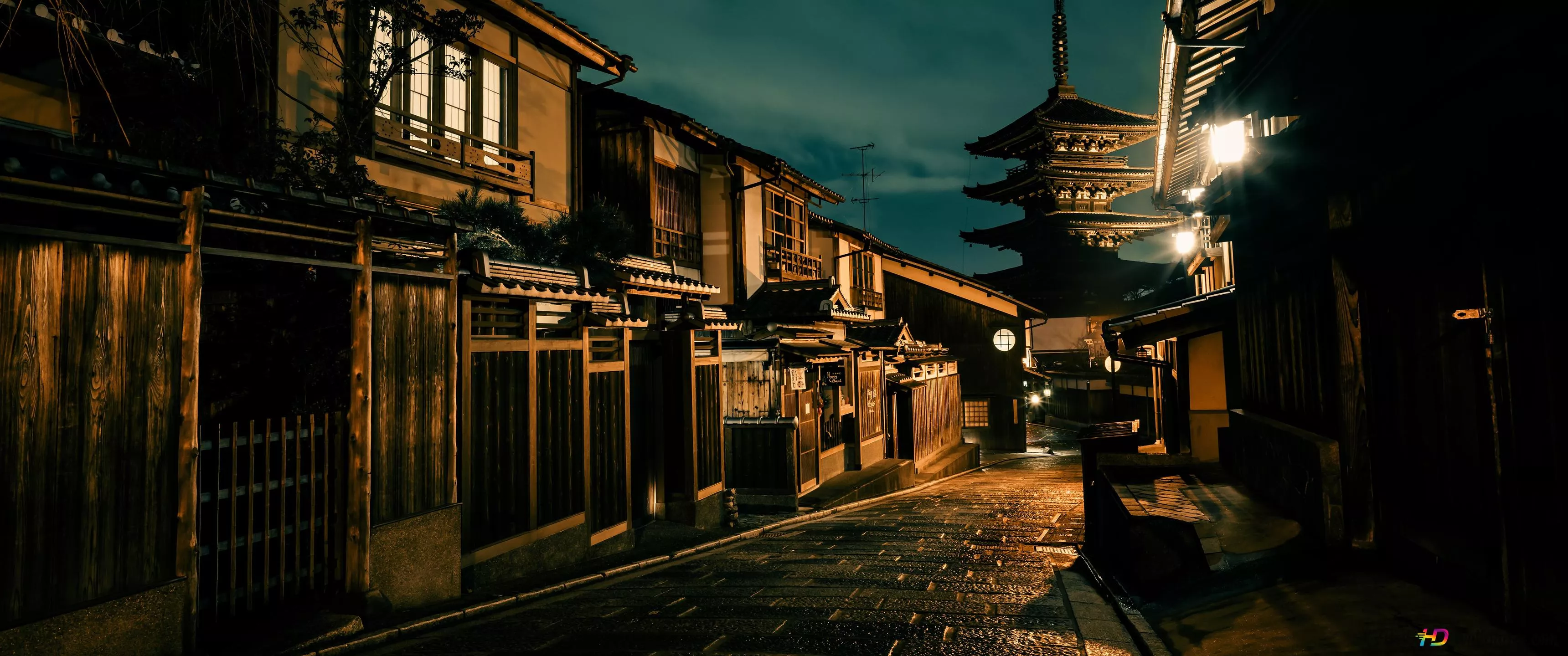 japanese streets 4K wallpaper download