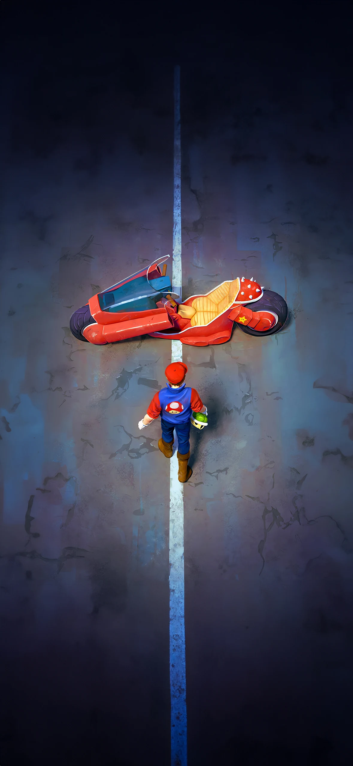 Super Mario Akira Wallpaper iPhone