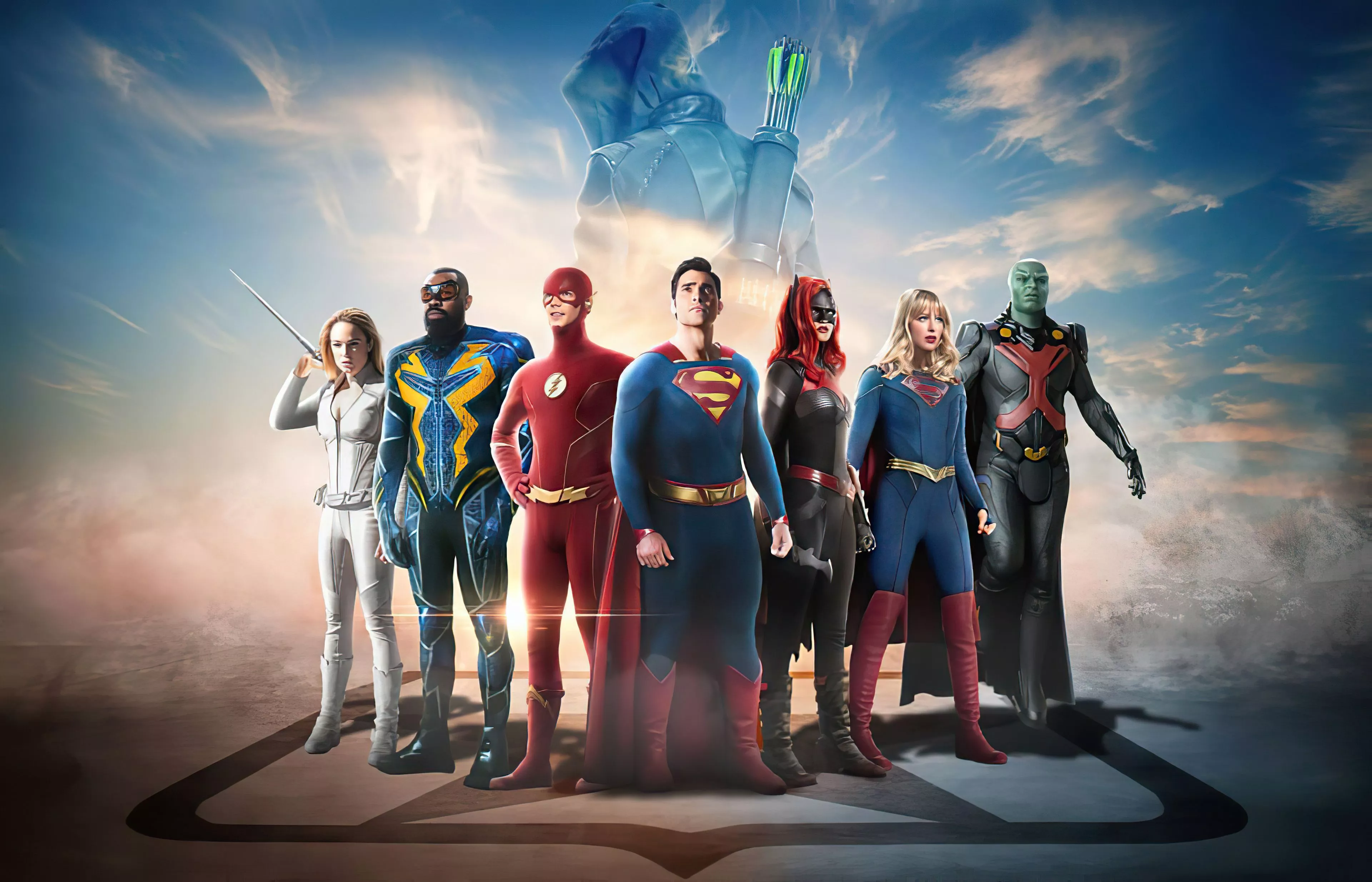 CW Dc Universe Superheros 4K Wallpaper, HD Superheroes 4K Wallpaper, Image and Background