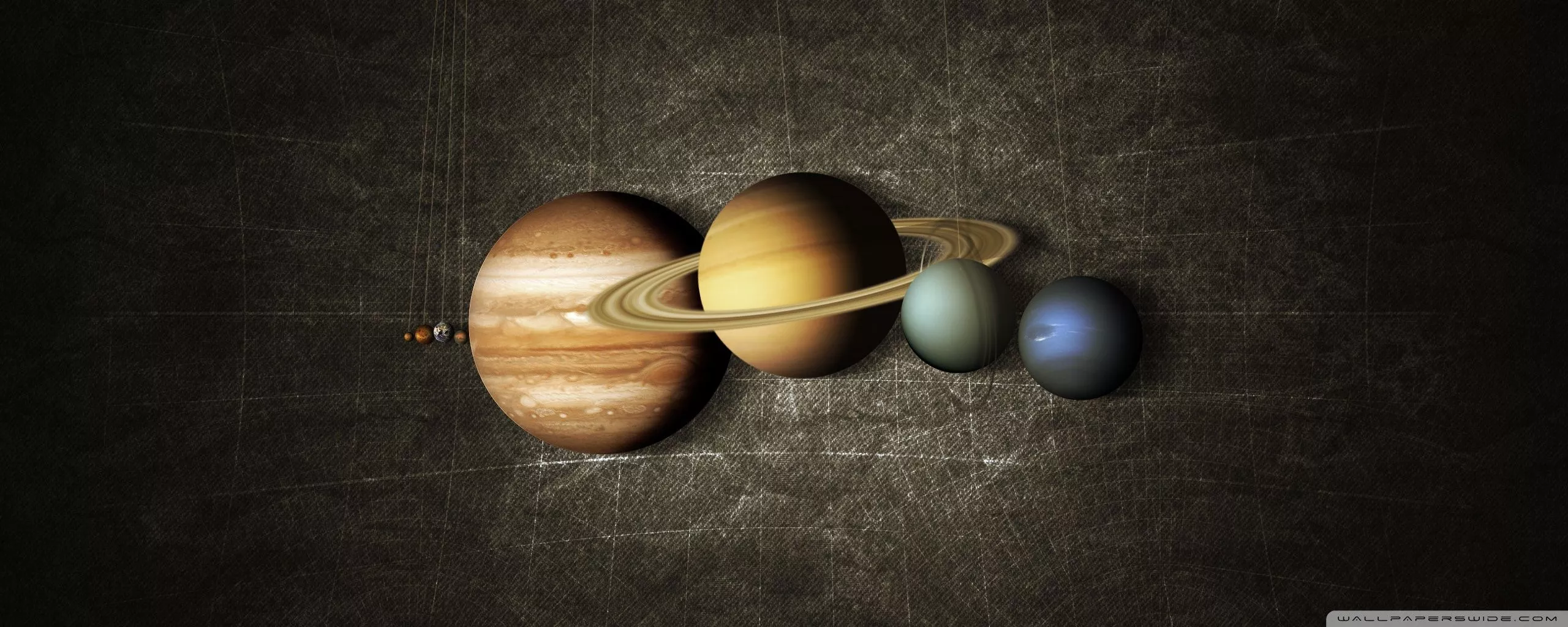 Solar System Planets Ultra HD Wallpaper