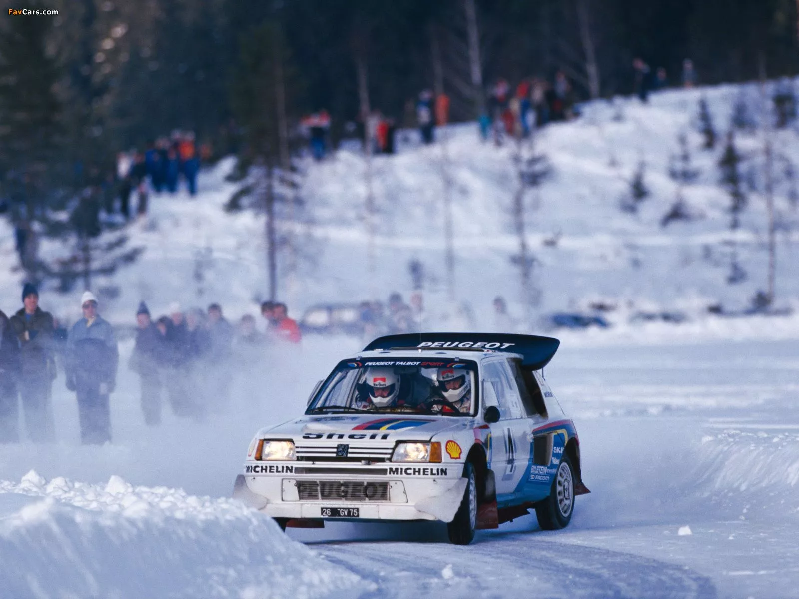 Peugeot 205 T16 Rally Car 1984–86