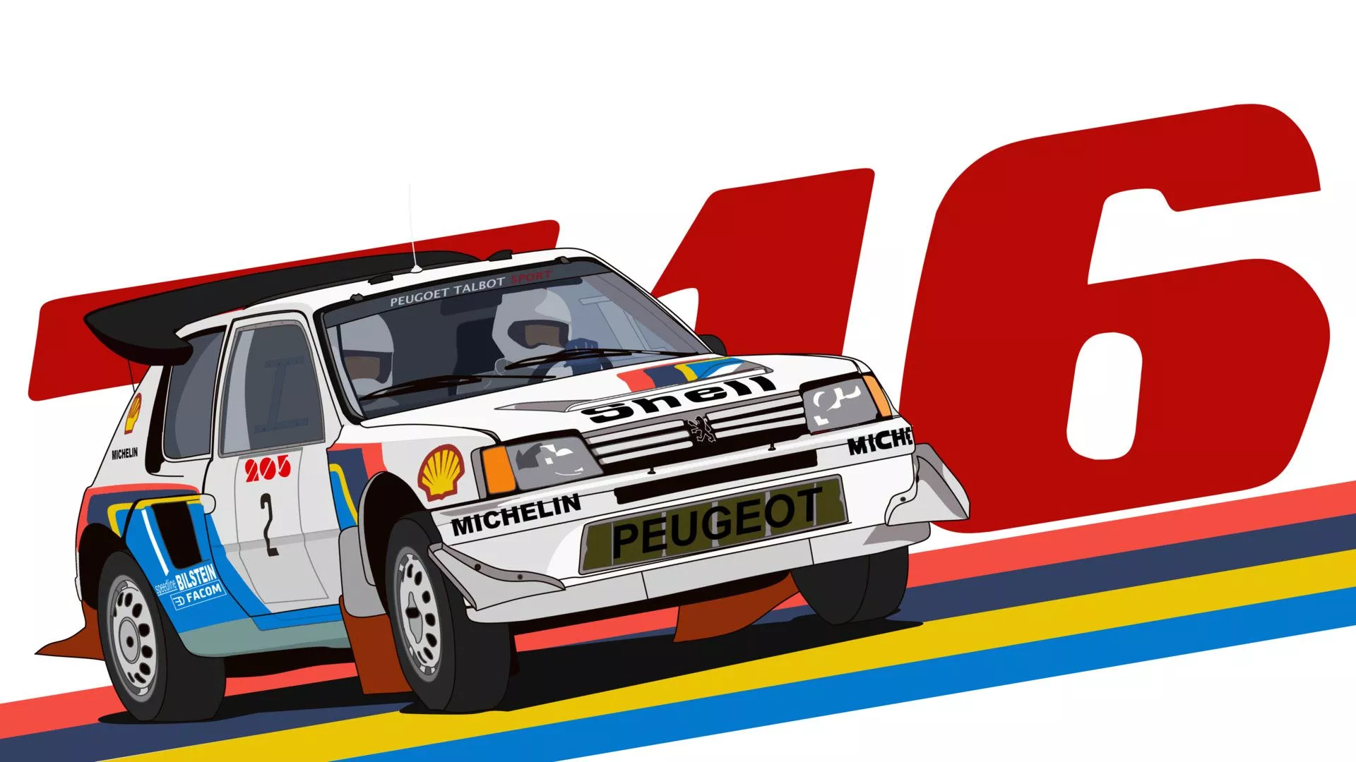 Peugeot 205 t16 Group B