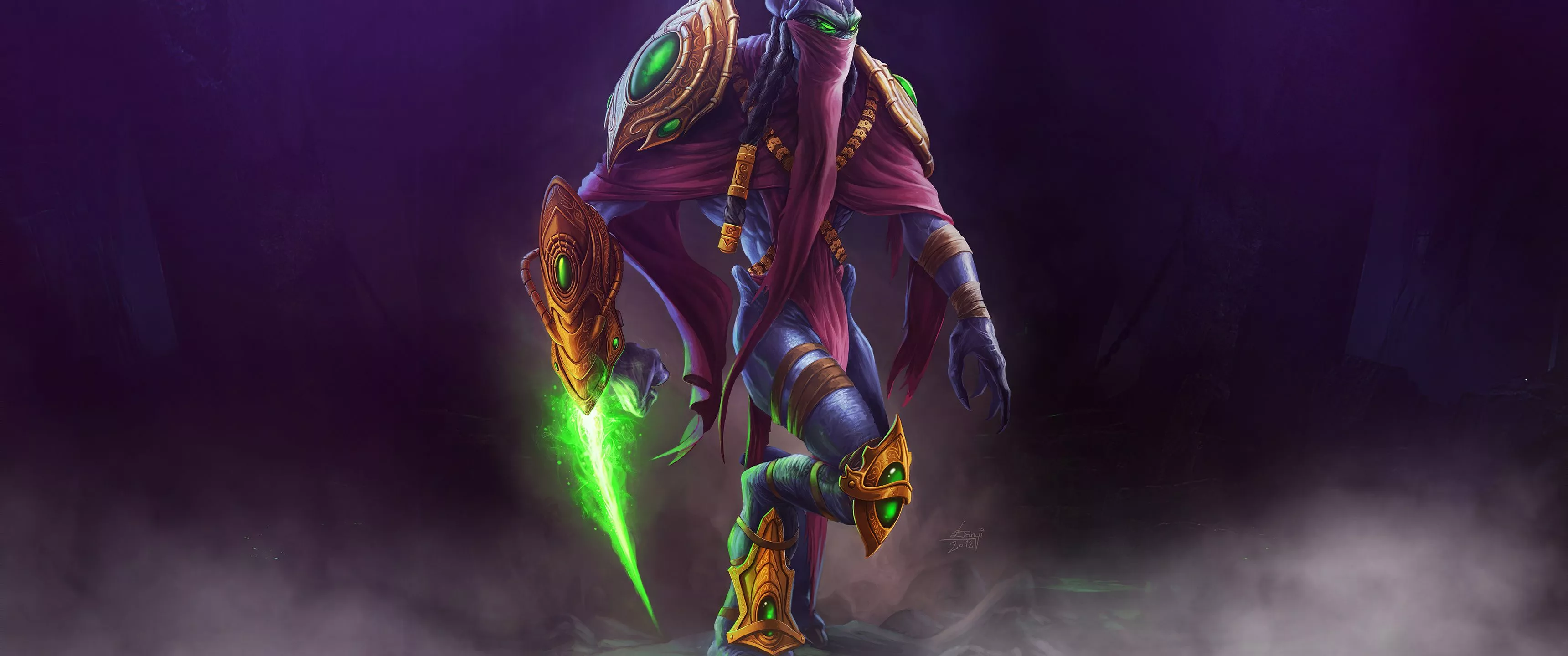 Starcraft 2 4k UltraWide Quad