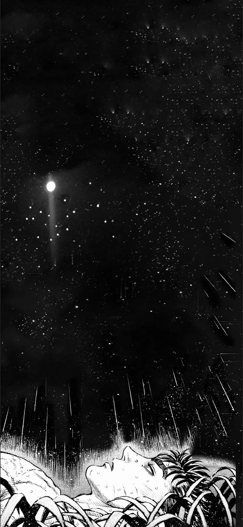 Berserk, anime, galaxy, guts, manga, space, star, HD phone wallpaper