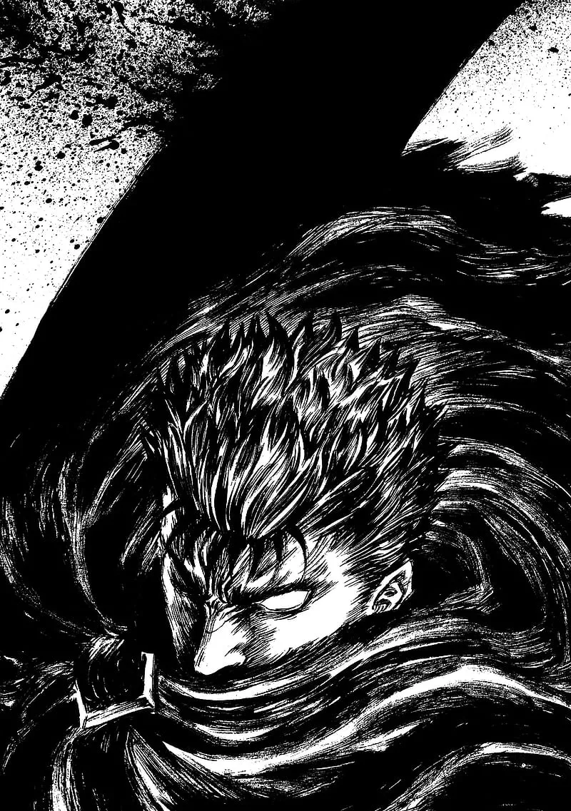 Berserk Guts Badass, anime, HD phone