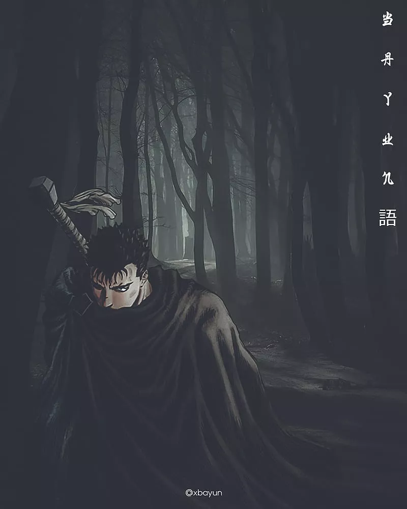 Guts, berserk anime, berserk
