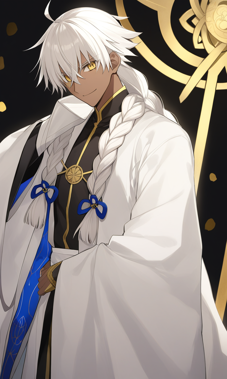 AI Art: Solomon: The Regal Dark Skinned