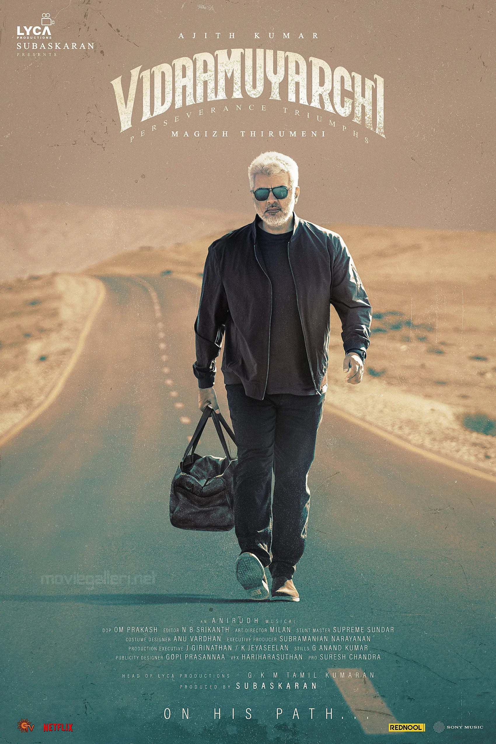 Vidamuyarchi First Look Poster HD