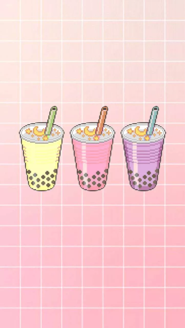 Boba Tea Wallpaper