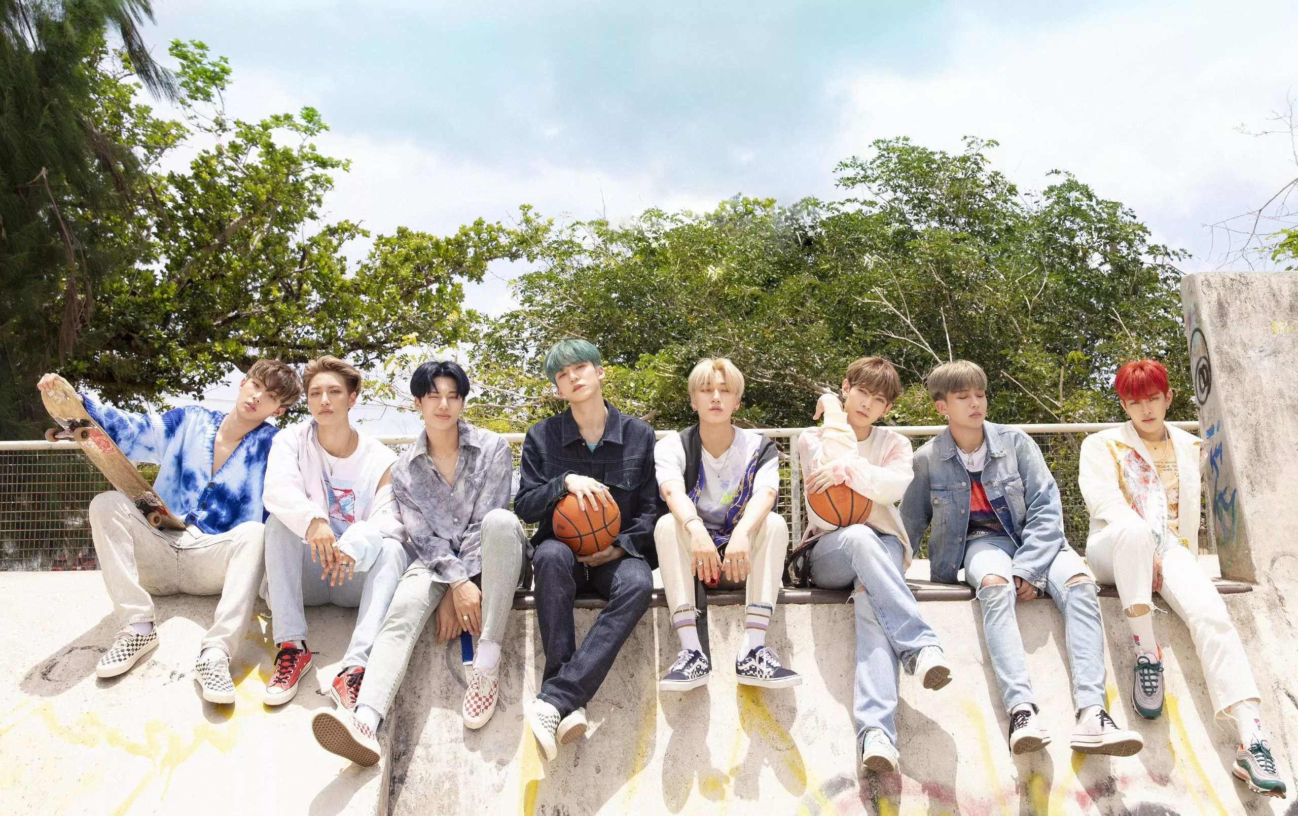 Download Music ATEEZ 4k Ultra HD Wallpaper