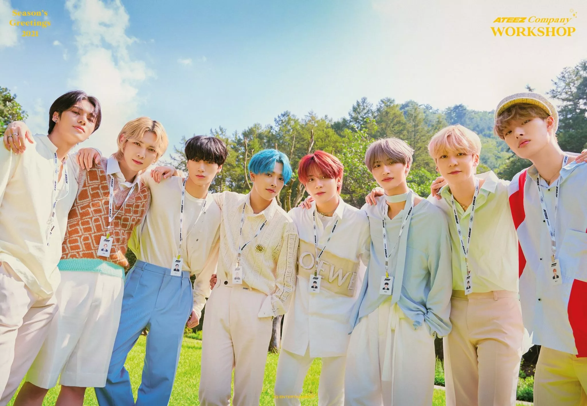 ATEEZ HD Wallpaper Outdoor