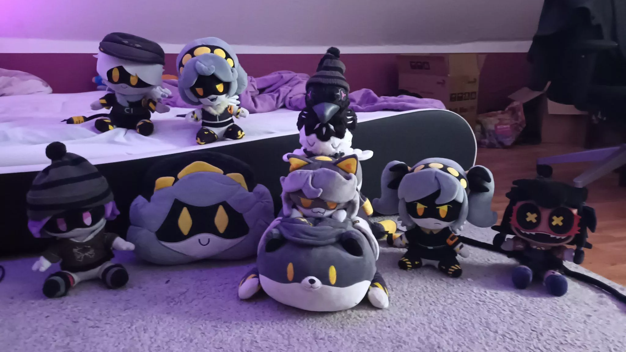 I now own every Murder Drones plush