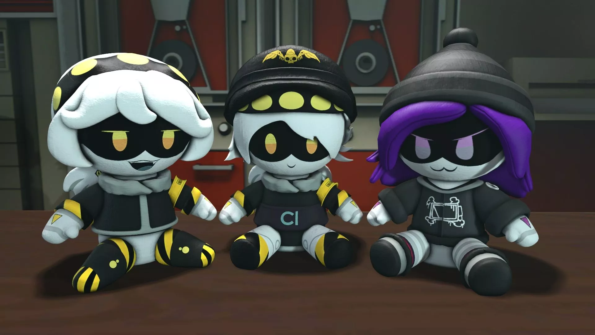 Steam Workshop::Murder Drones Plushies