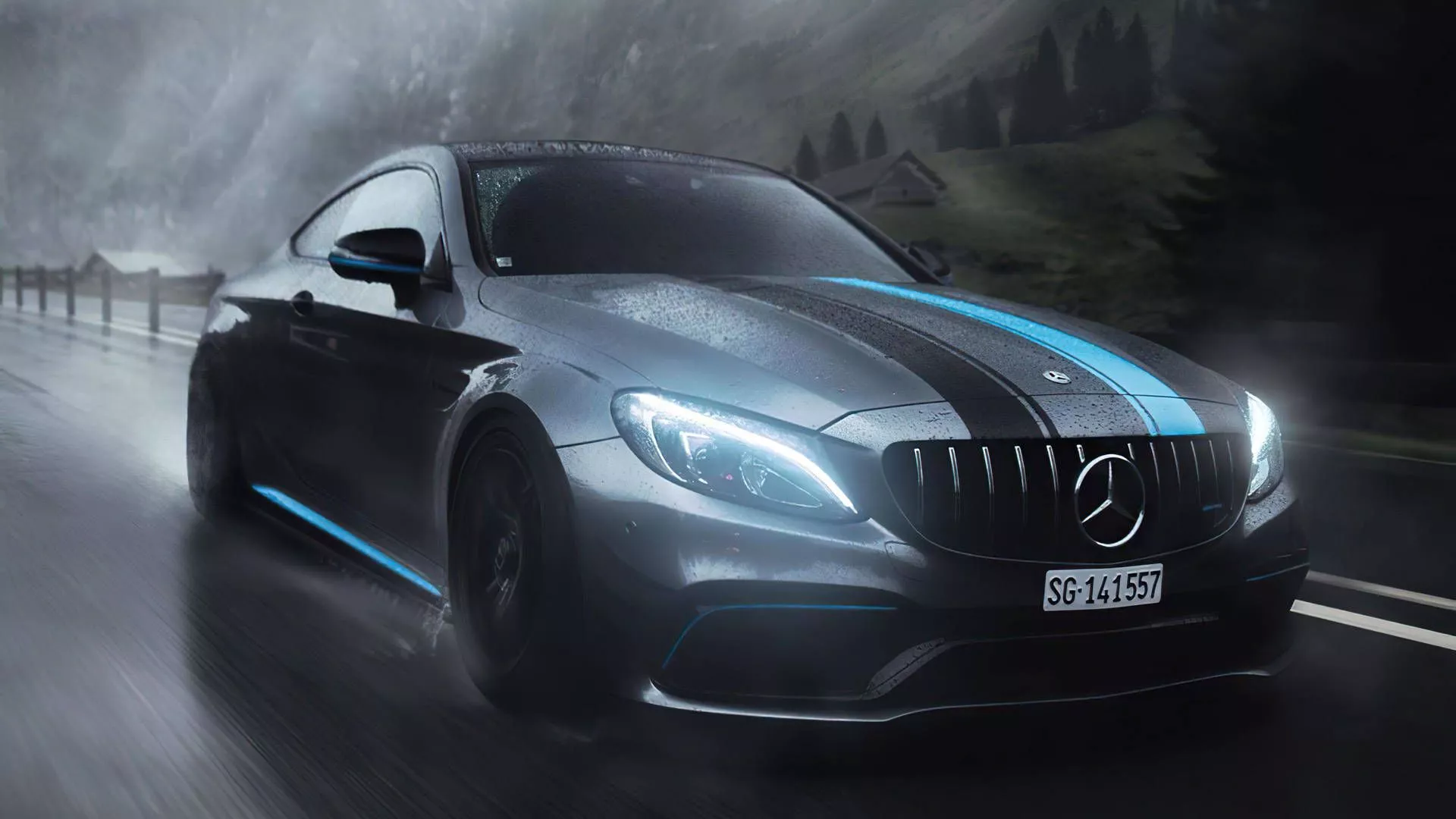 4k Mercedes HD Wallpaper