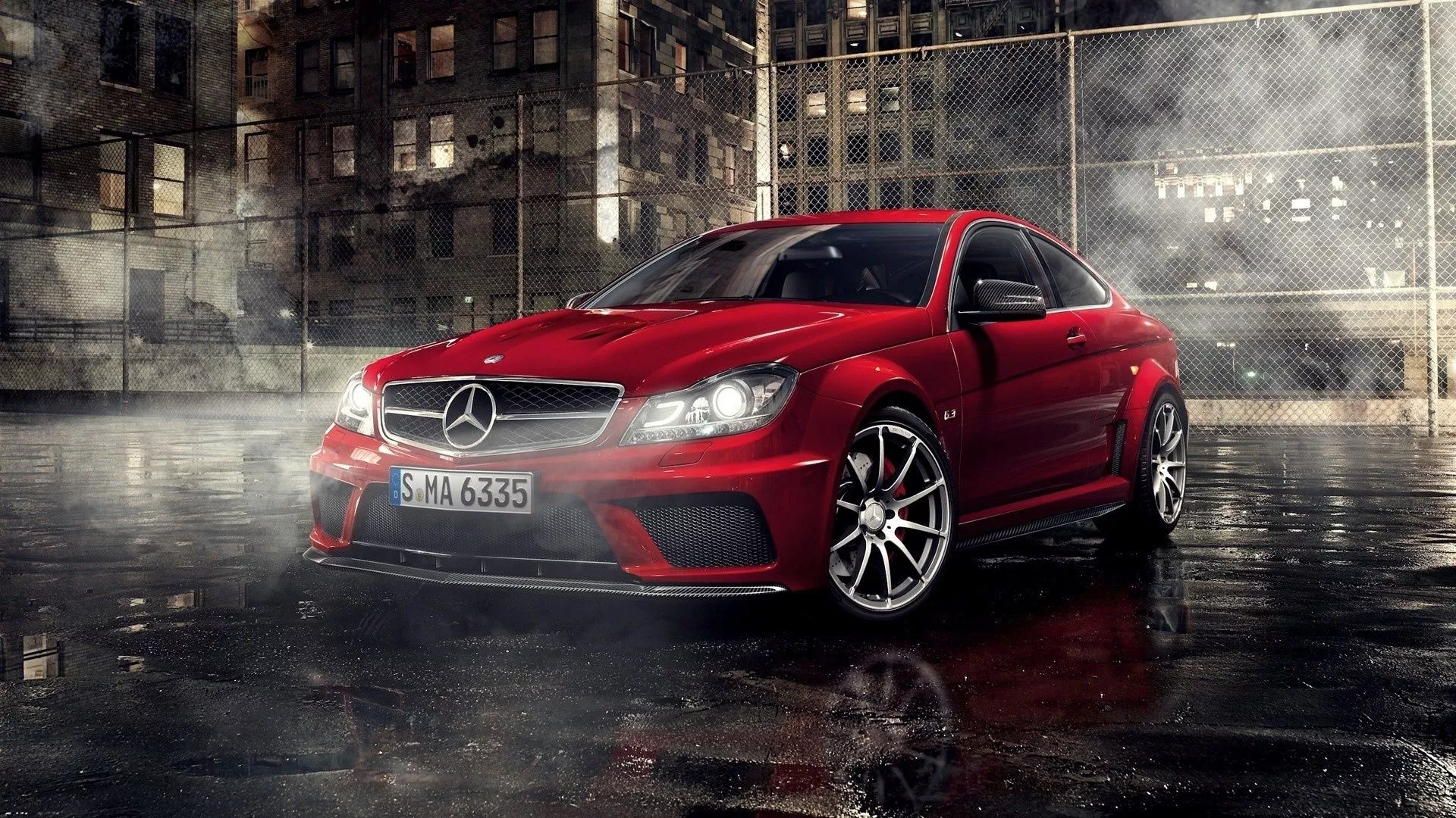Wallpaper supercar, Mercedes Benz, rim