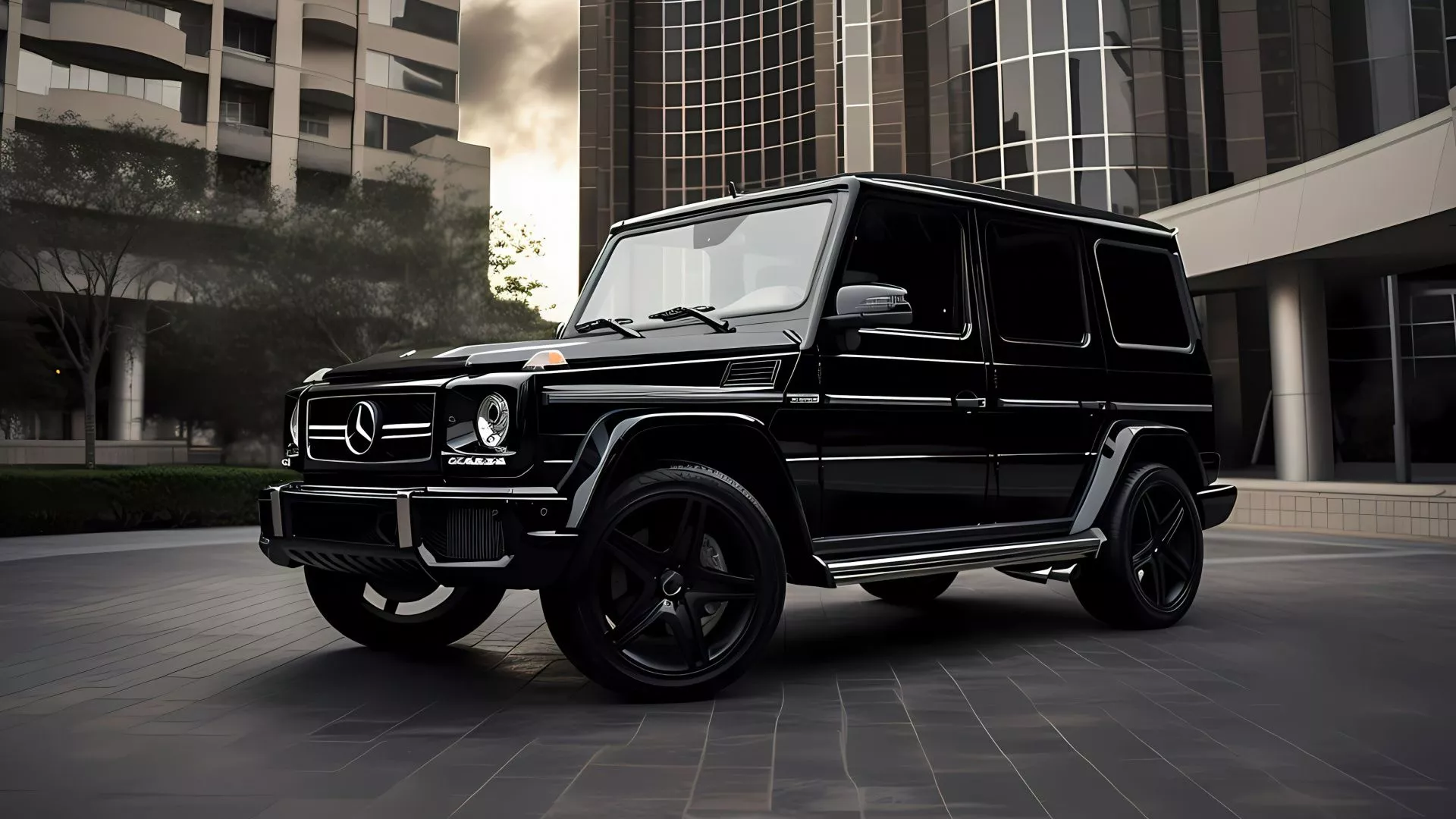 Mercedes Benz G Class Wallpaper 4K, G