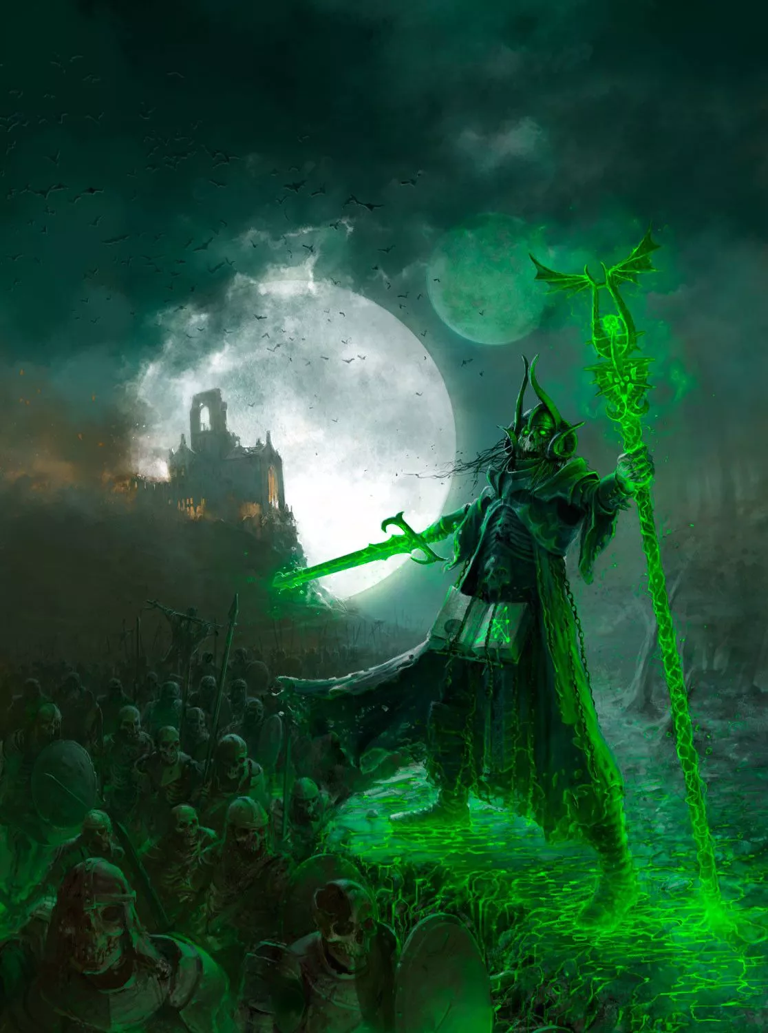 Digital Art Rise of Nagash