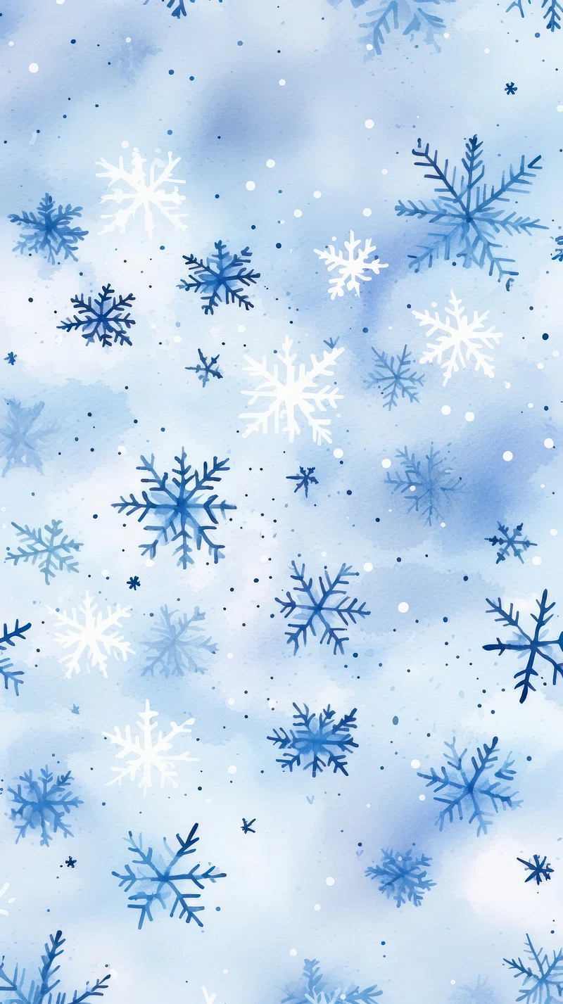 Christmas snowflake wallpaper christmas