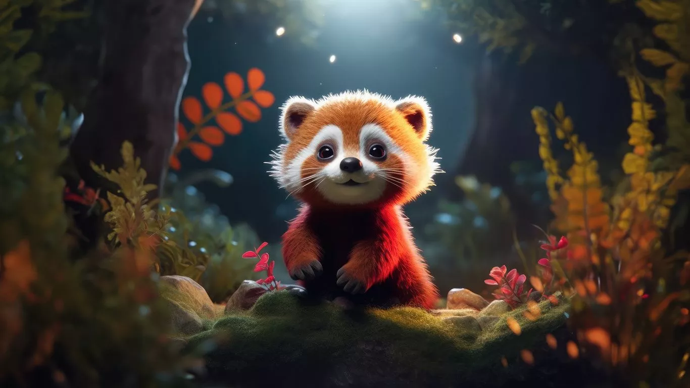 Red Panda Cute Laptop HD , HD