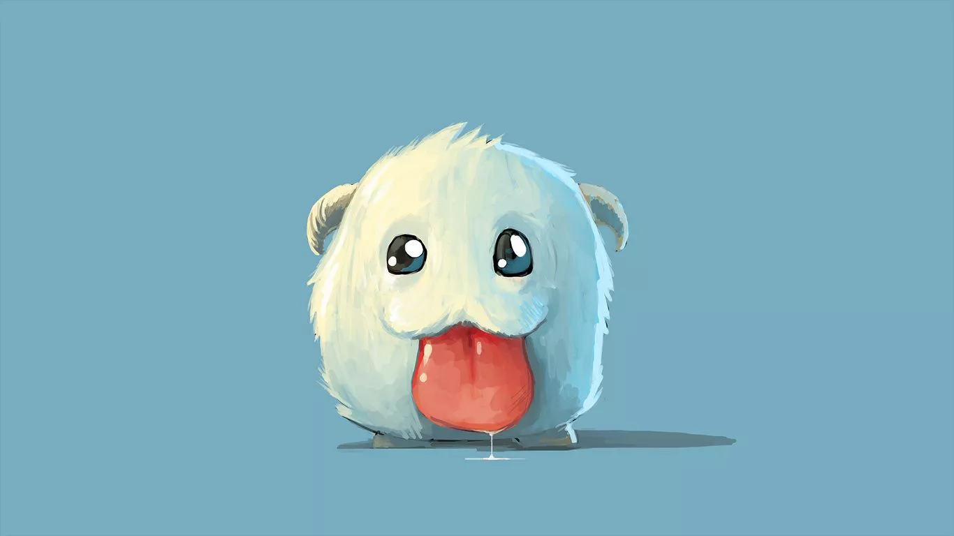 Cute White Poro Laptop HD , HD