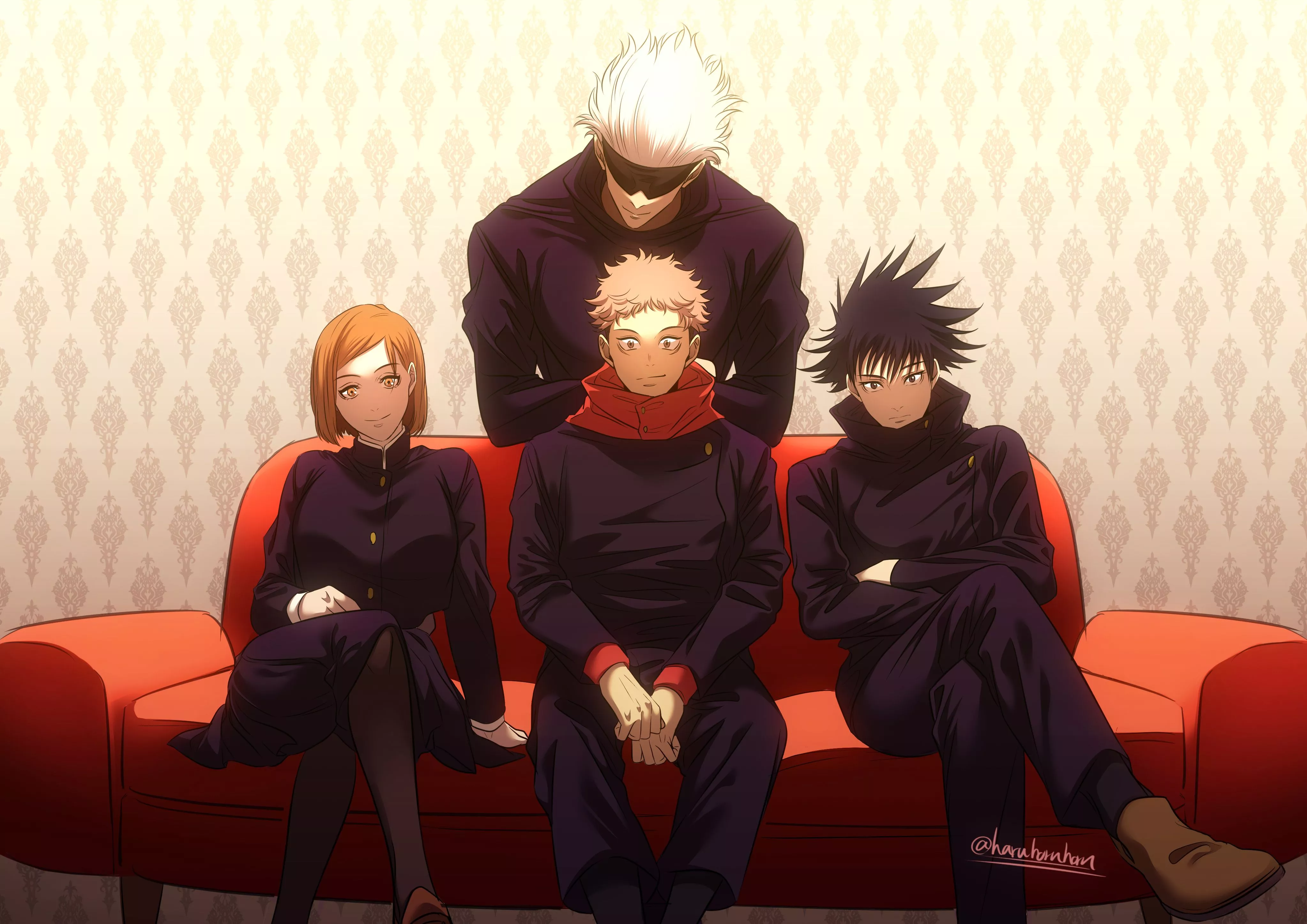 Jujutsu Kaisen Team in 4K Ultra HD