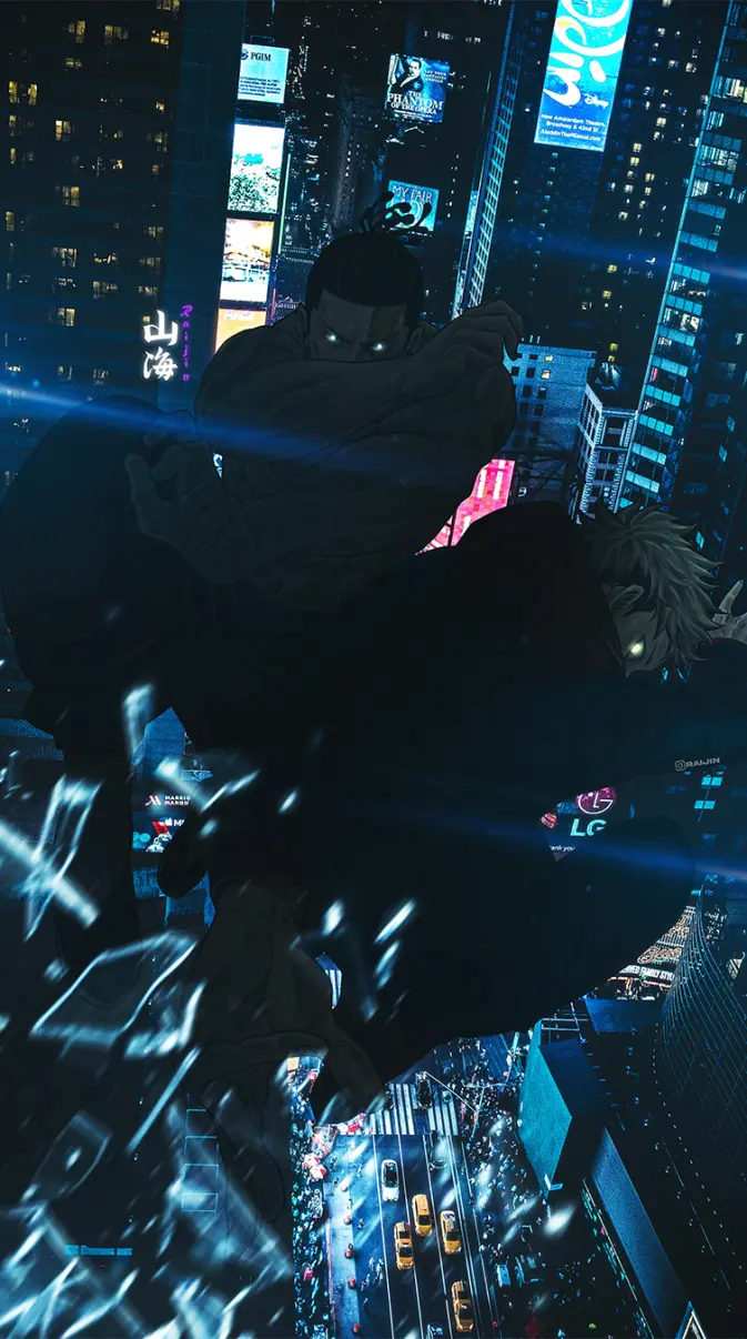 Itadori and Todo wallpaper