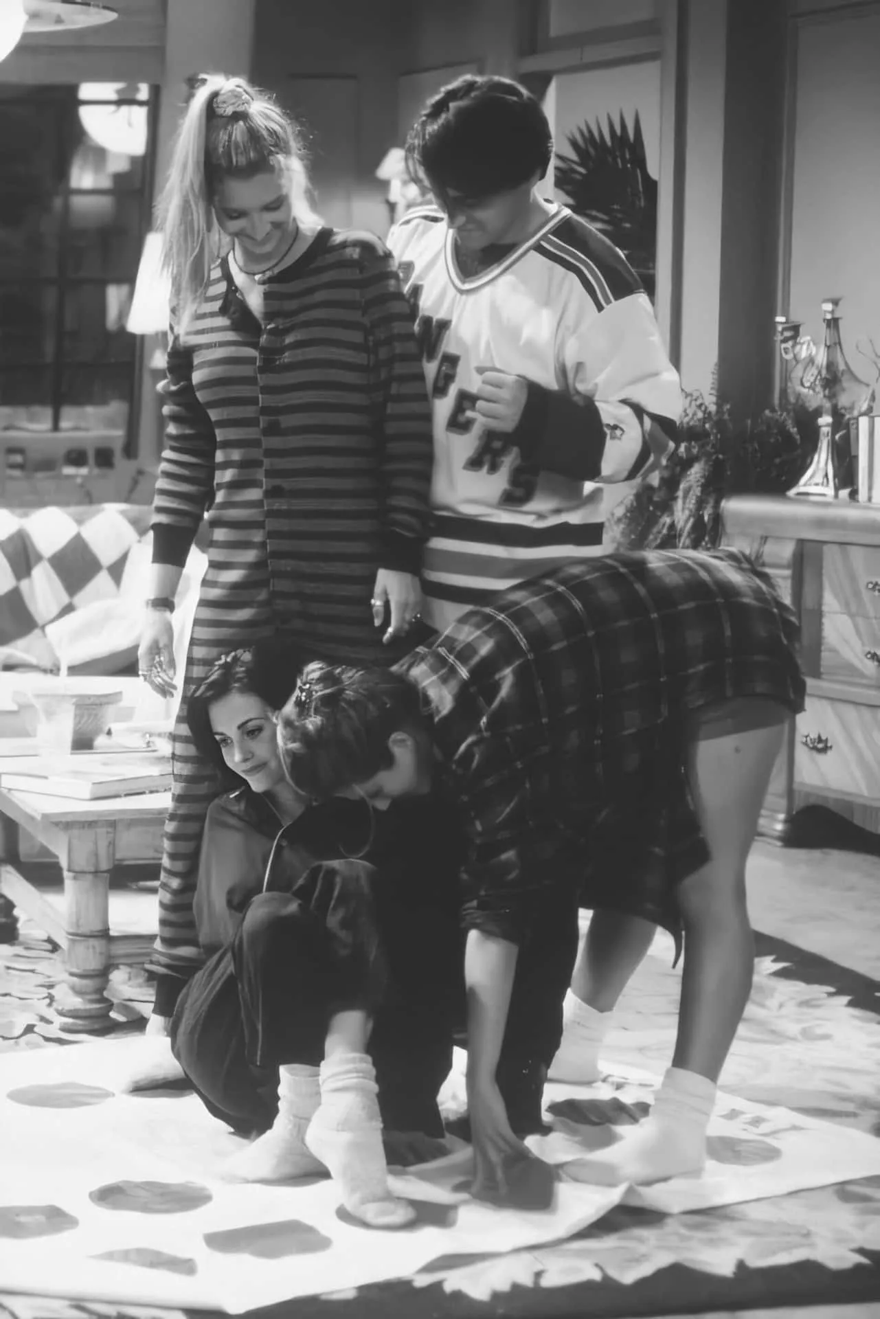 Download Friends iPhone Black And White