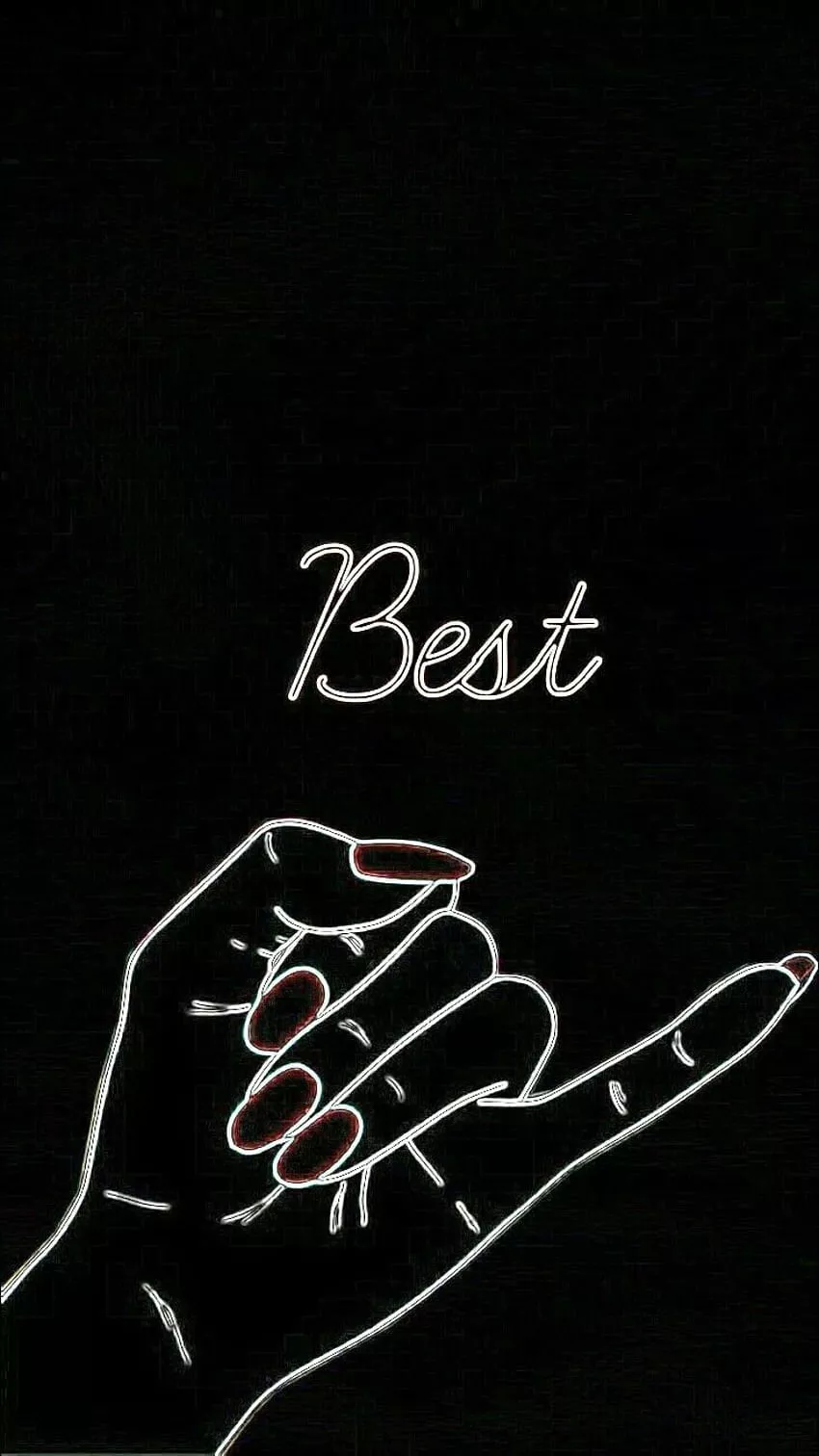 Best friends black and white HD