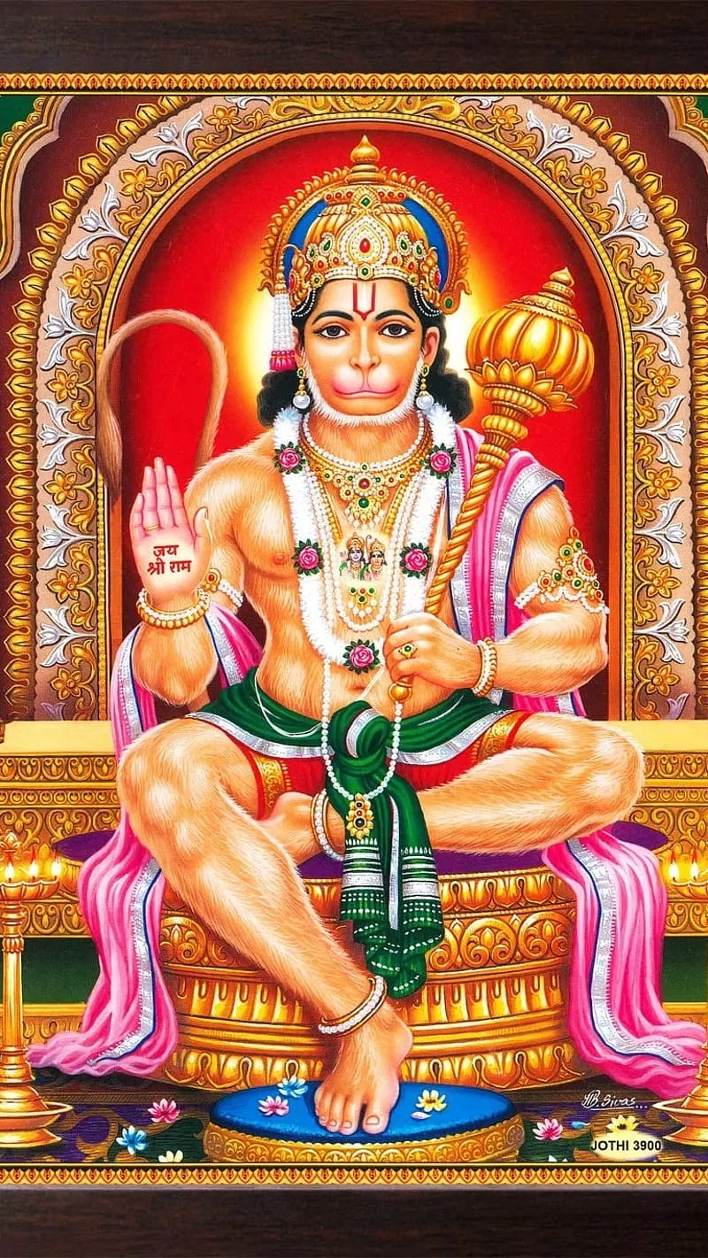 Lord Hanuman hydrocephalus Sitting
