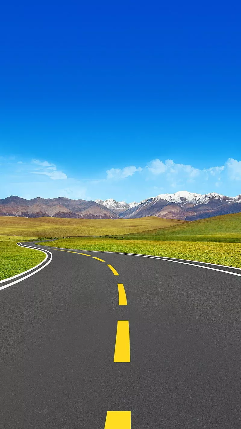 OPPO, edge, green nature, mountain