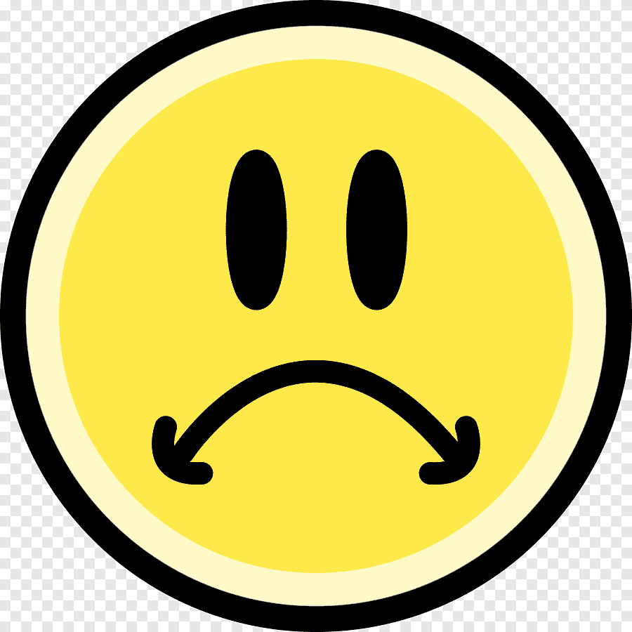 Face Sadness Smiley Emoticon, sad emoji
