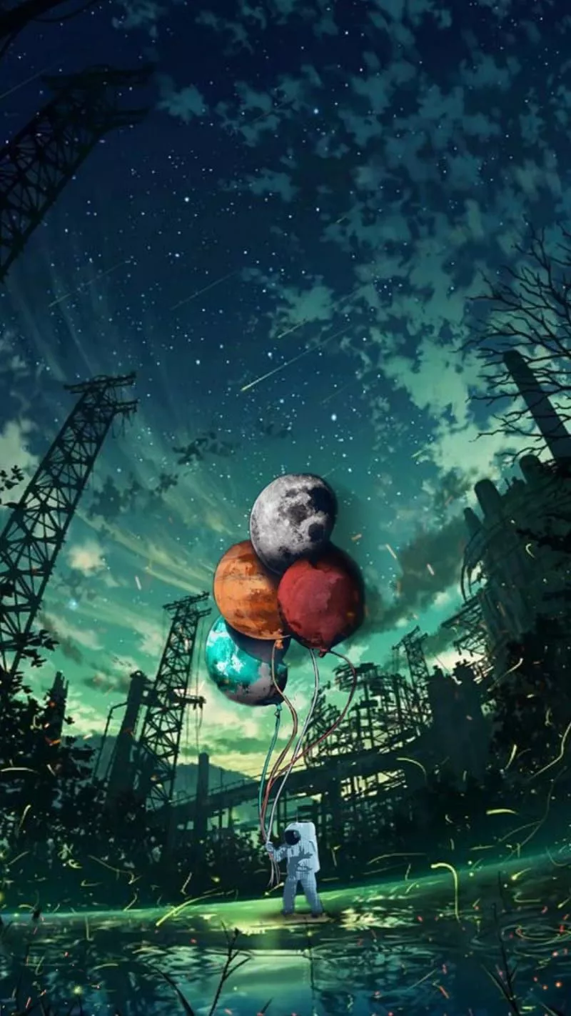 HD destroyed world wallpaper