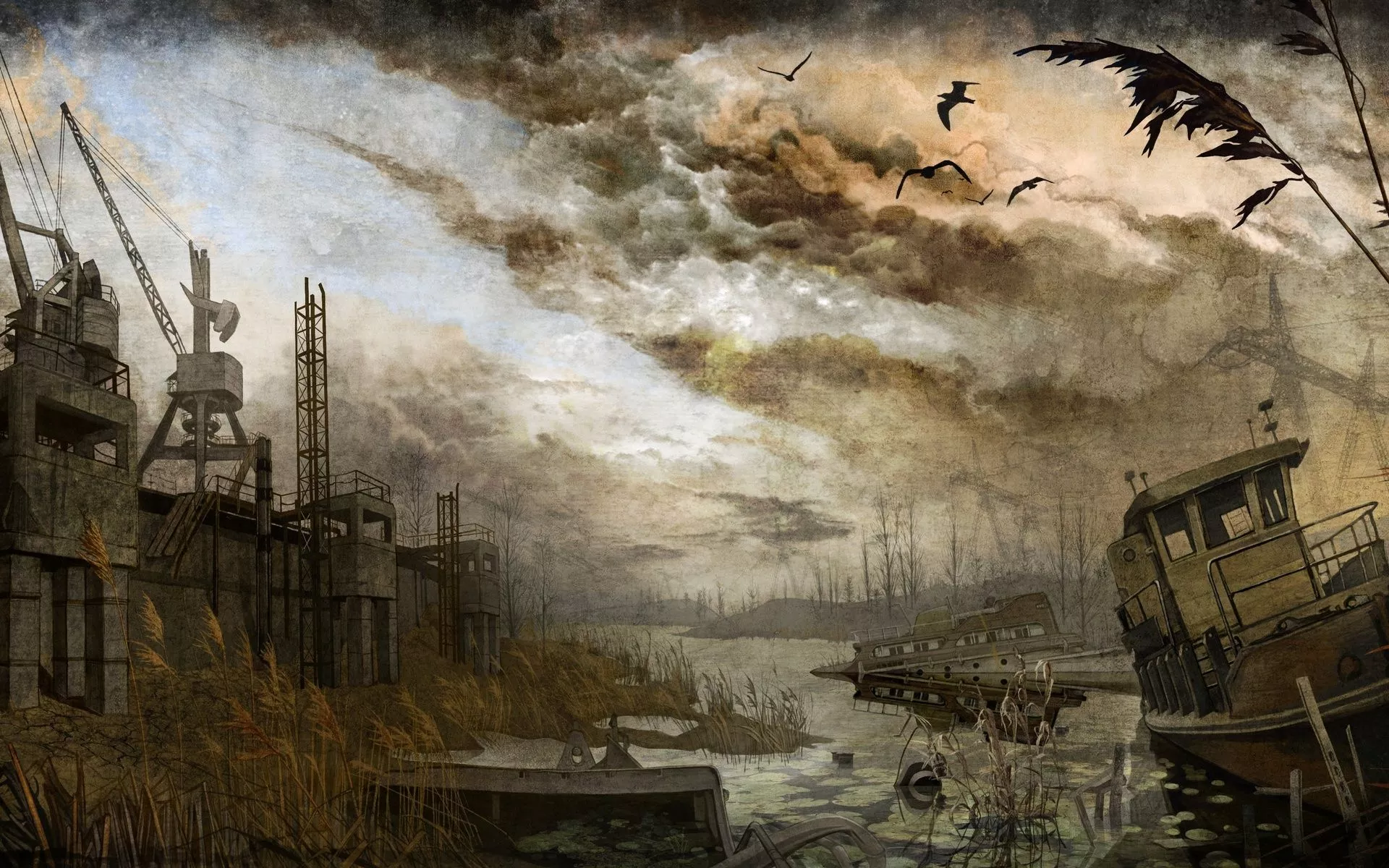 Dark Destruction: HD Wallpaper from a