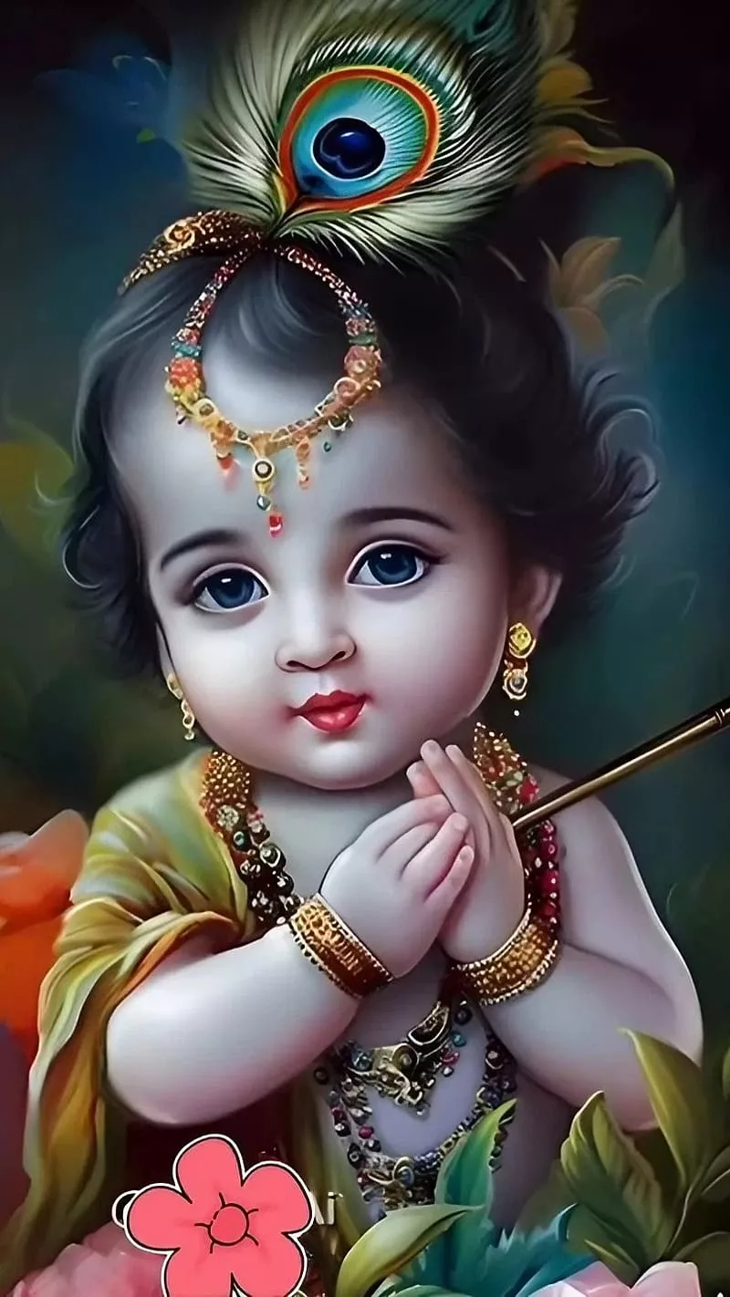 Child hotsell krishna image