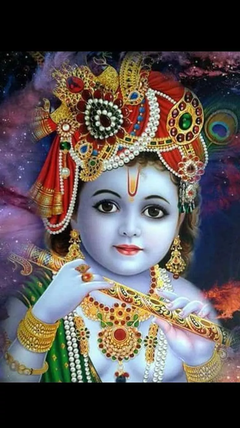 HD little krishna wallpaper