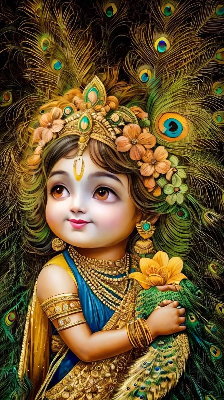 Little Krishna wallpaper
