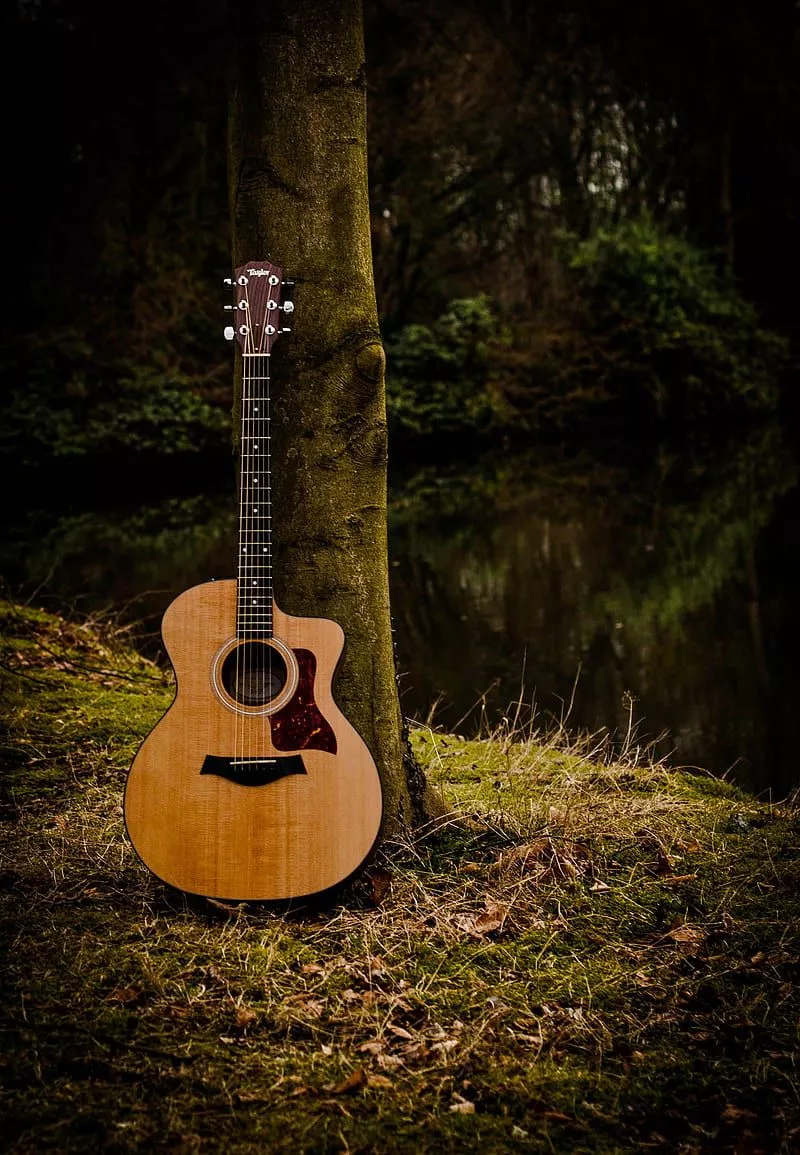 HD guitar love wallpaper